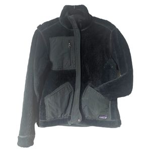 Women's Reversible Gray Synchilla® Windzone Fleece Jacket M